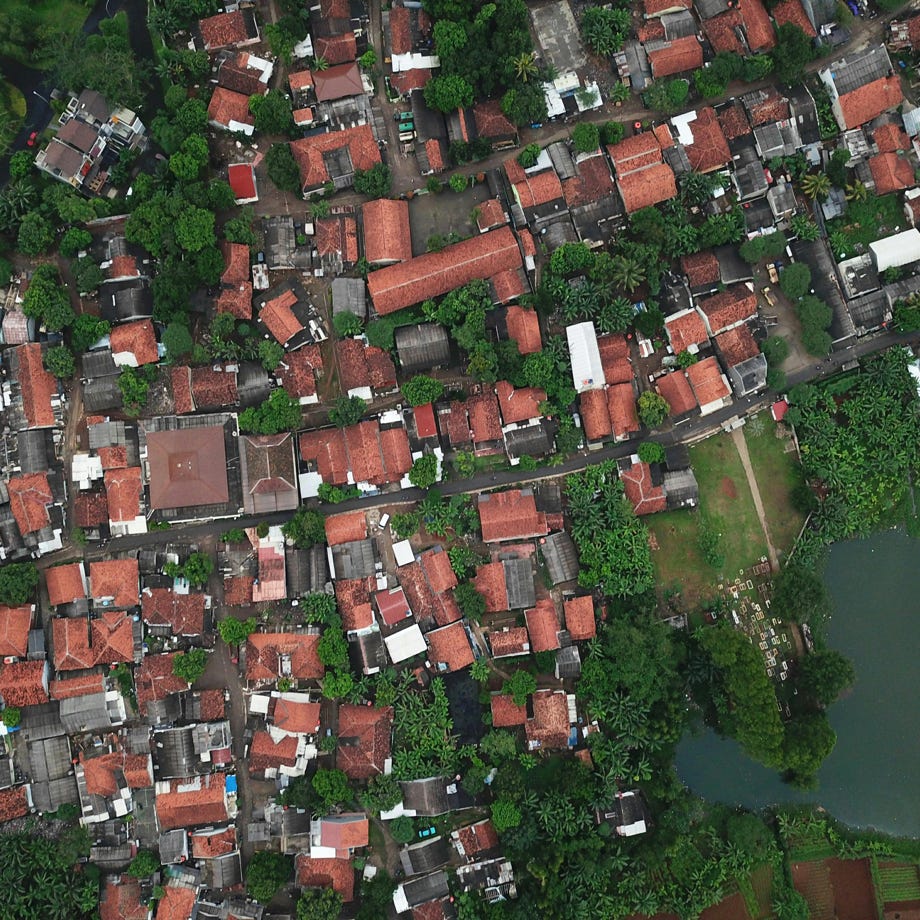 Luftaufnahme Von Häusern